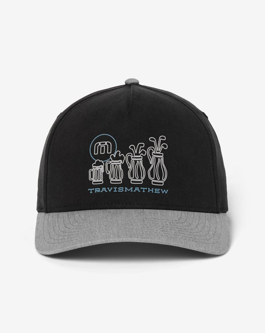 Beerly Beloved 2.0 Snapback Hat Black | Travis Mathew
