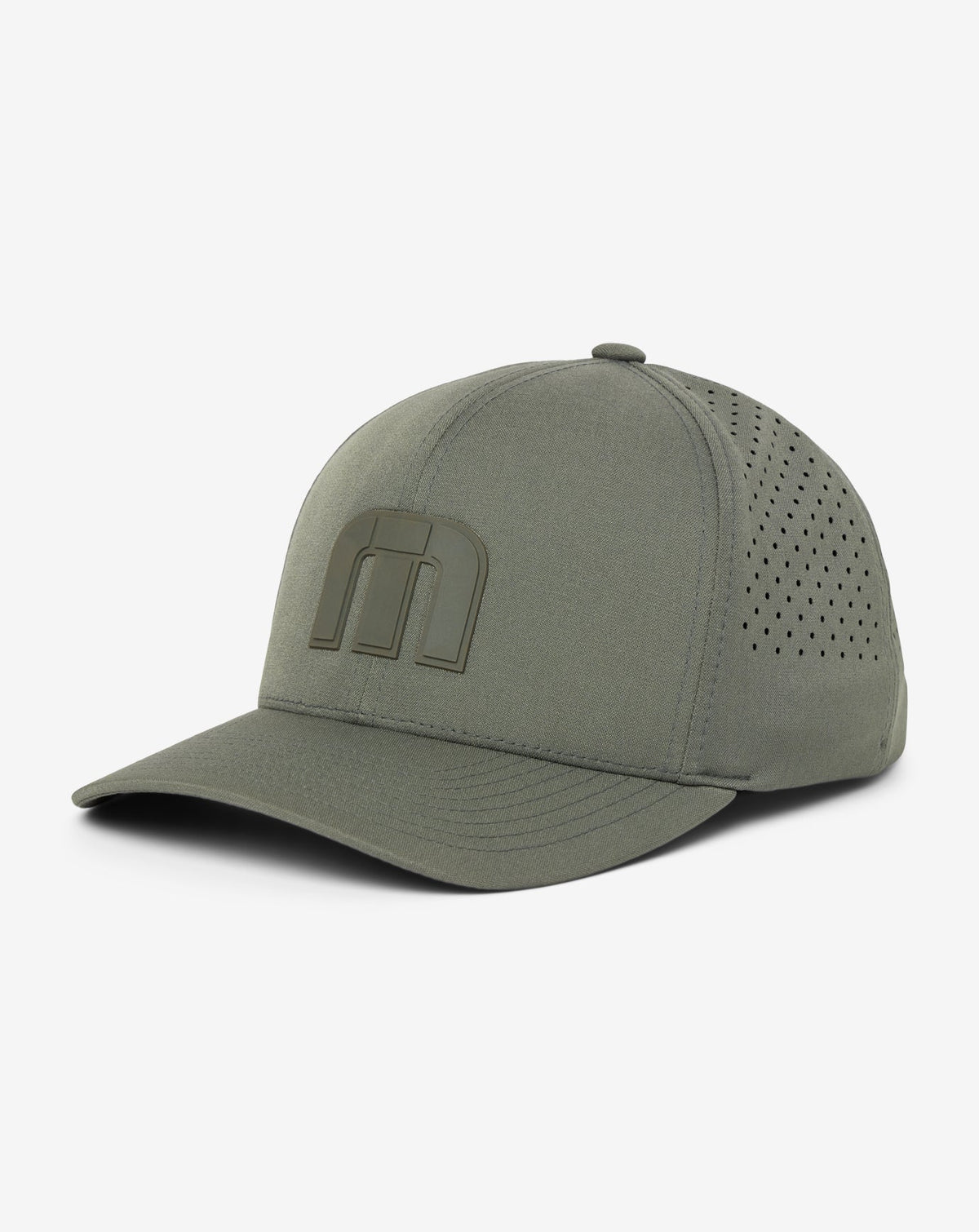 Bahamas Tech Snapback Hat Dark Olive | Travis Mathew