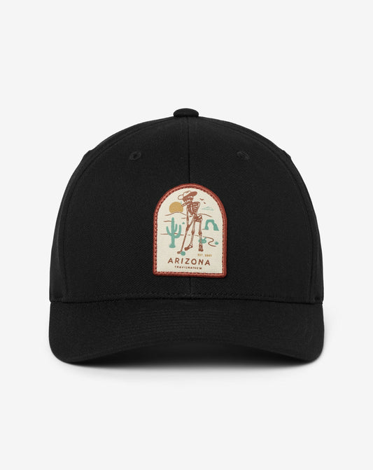 Sunglasses Inside Snapback Hat Black | Travis Mathew