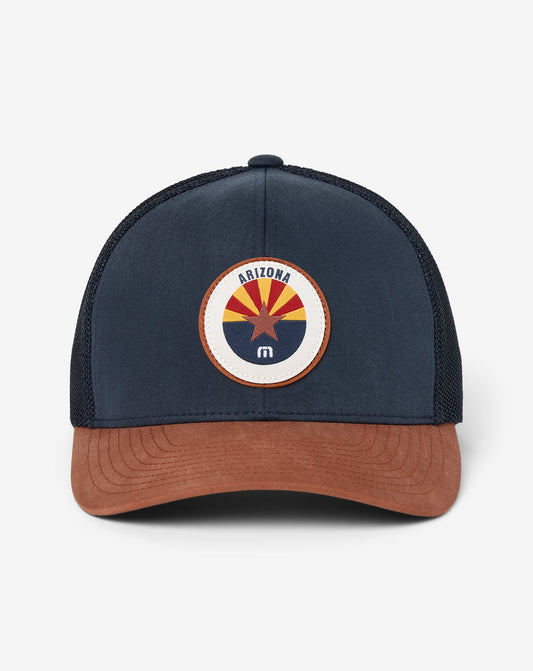 Prickly Pear 3.0 Snapback Hat Total Eclipse | Travis Mathew