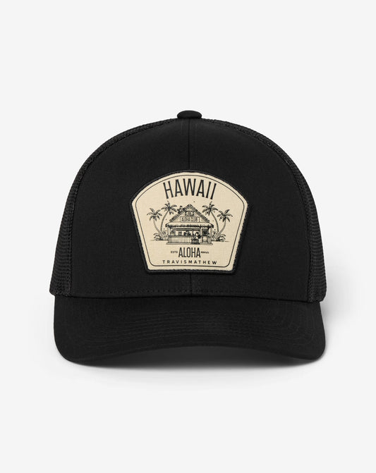 Dukes Legacy Snapback Hat Black | Travis Mathew