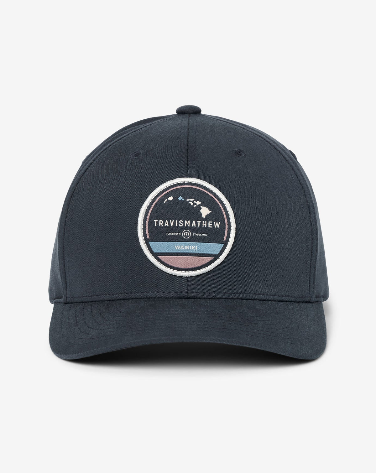 The Forbidden Isle 3.0 Waikiki Snapback Hat Total Eclipse | Travis Mathew