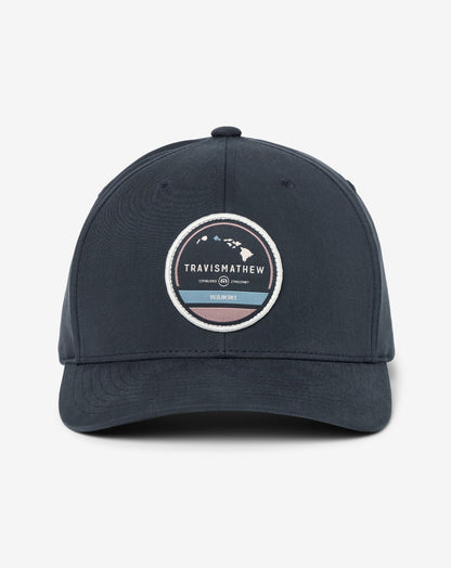 The Forbidden Isle 3.0 Waikiki Snapback Hat Total Eclipse | Travis Mathew