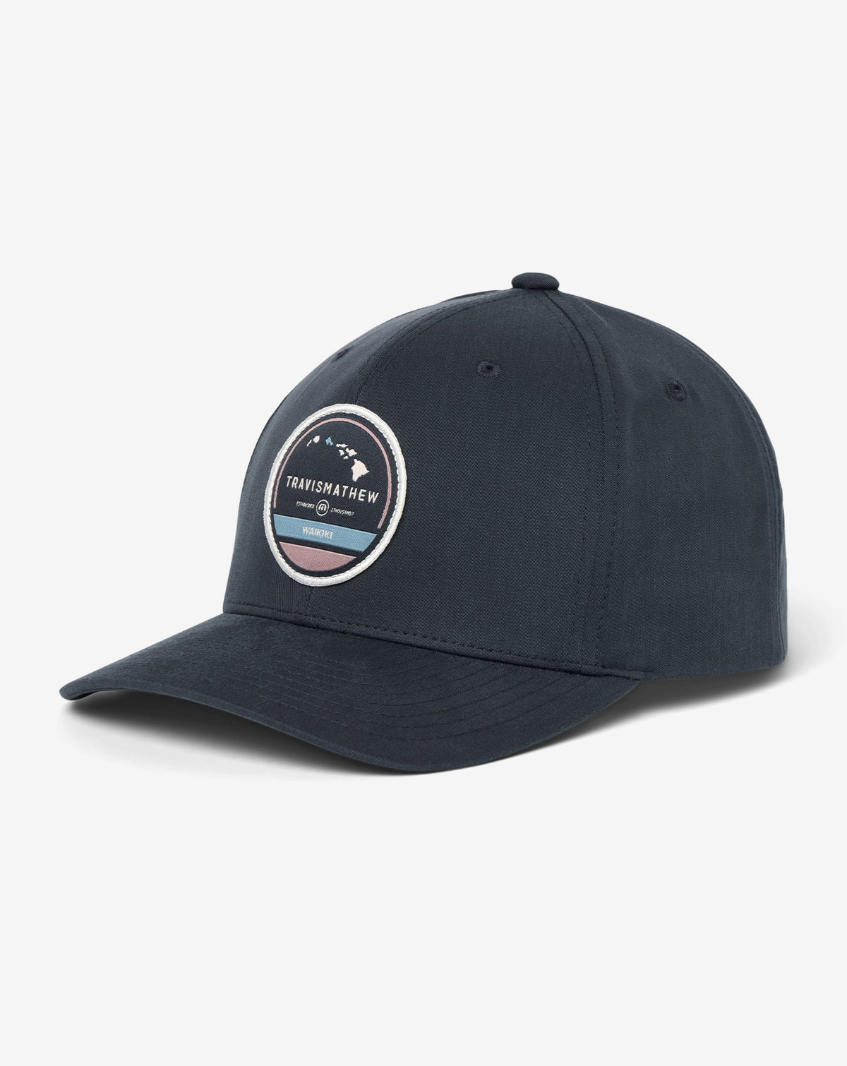 The Forbidden Isle 3.0 Waikiki Snapback Hat Total Eclipse | Travis Mathew