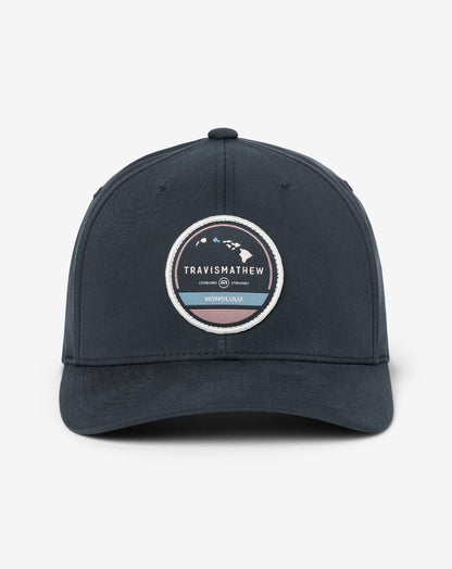 The Forbidden Isle 3.0 Honolulu Snapback Hat Total Eclipse | Travis Mathew