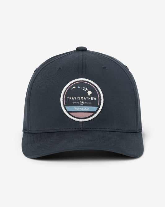 The Forbidden Isle 3.0 Honolulu Snapback Hat Total Eclipse | Travis Mathew