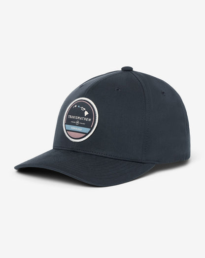 The Forbidden Isle 3.0 Honolulu Snapback Hat Total Eclipse | Travis Mathew