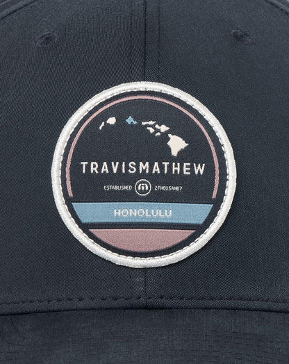 The Forbidden Isle 3.0 Honolulu Snapback Hat Total Eclipse | Travis Mathew