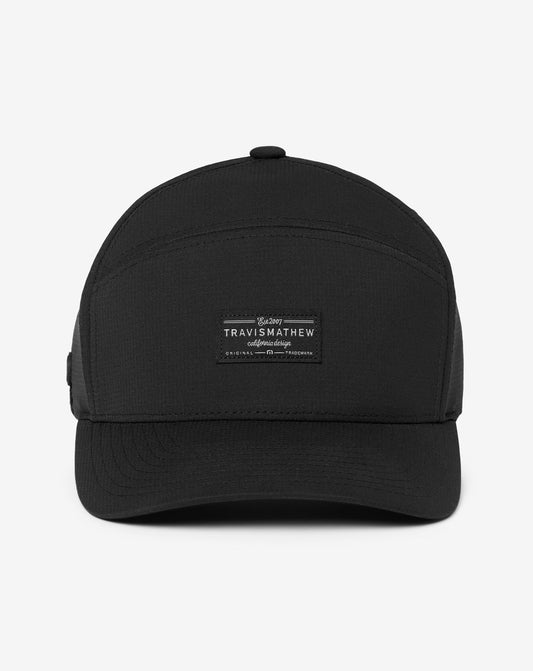 Wanderlust Snapback Hat Black | Travis Mathew