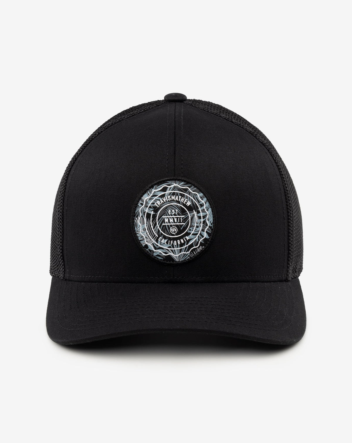 The Patch Floral Snapback Hat Black | Travis Mathew