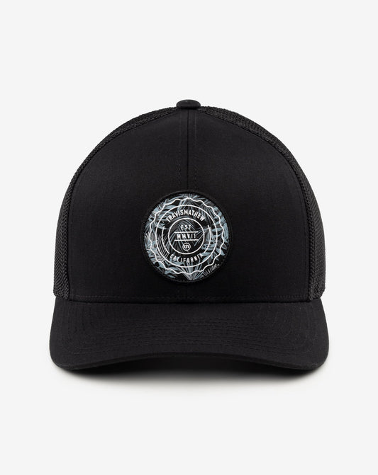 The Patch Floral Snapback Hat Black | Travis Mathew