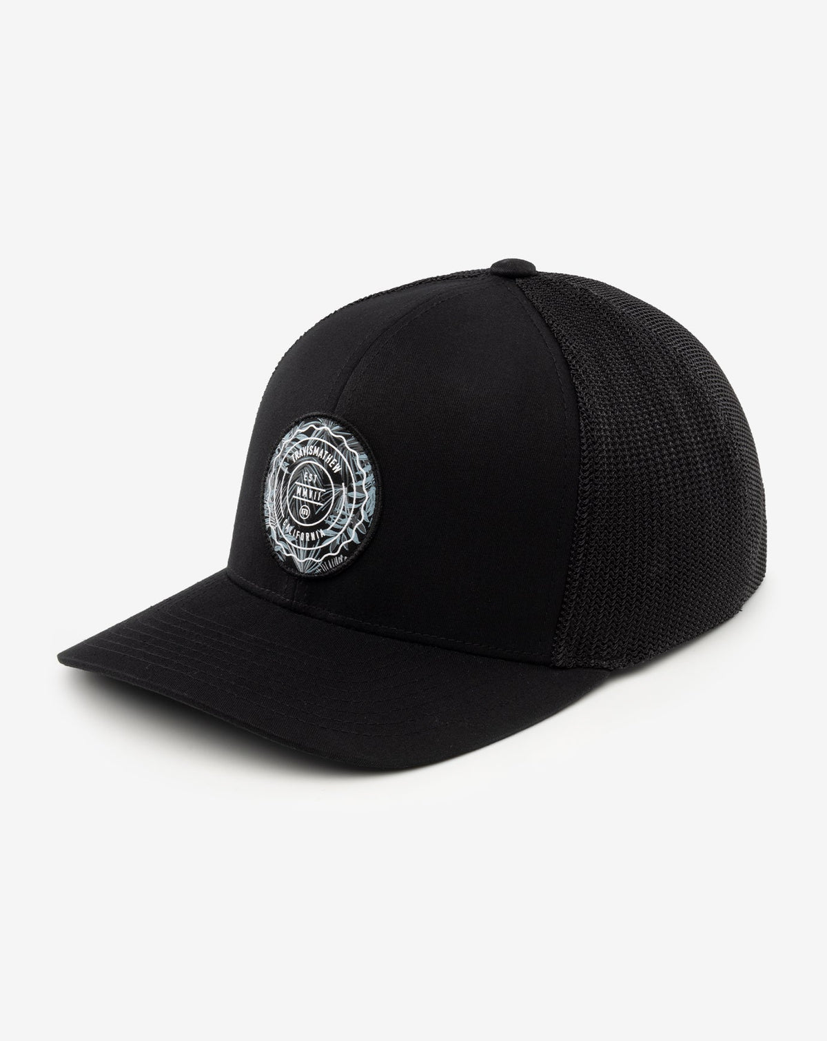 The Patch Floral Snapback Hat Black | Travis Mathew