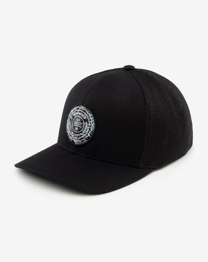 The Patch Floral Snapback Hat Black | Travis Mathew