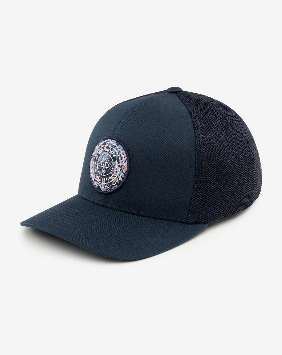 The Patch Floral Snapback Hat Blue Nights | Travis Mathew