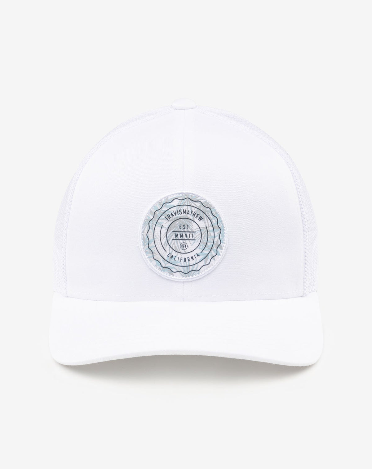 The Patch Floral Snapback Hat White | Travis Mathew