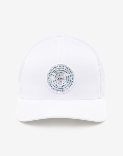 The Patch Floral Snapback Hat White | Travis Mathew