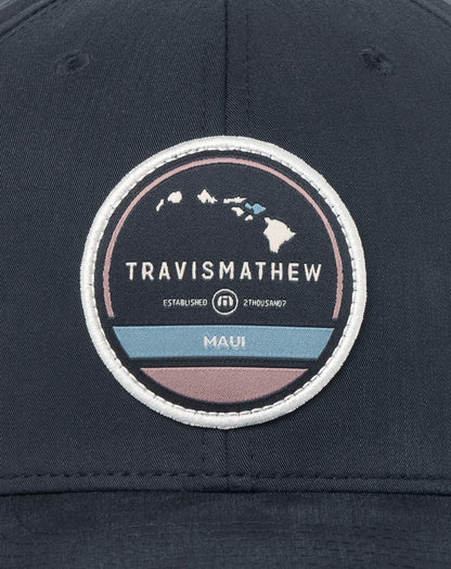 The Forbidden Isle 3.0 Maui Snapback Hat Total Eclipse | Travis Mathew