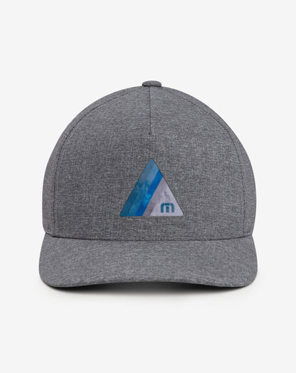 The Heater Snapback Hat Heather Quiet Shade | Travis Mathew