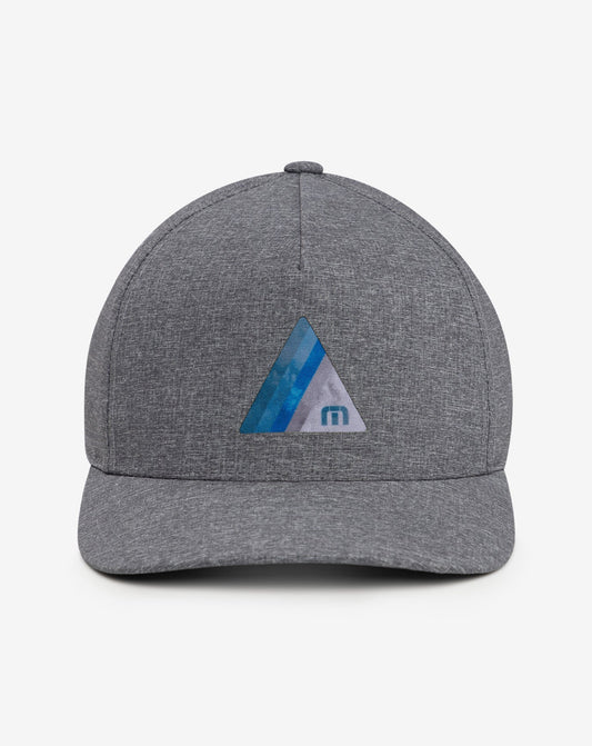 The Heater Snapback Hat Heather Quiet Shade | Travis Mathew