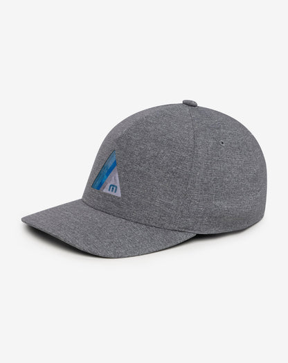 The Heater Snapback Hat Heather Quiet Shade | Travis Mathew