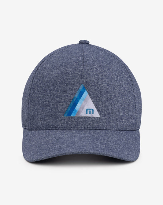 The Heater Snapback Hat Heather Blue | Travis Mathew