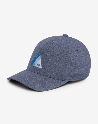 The Heater Snapback Hat Heather Blue | Travis Mathew
