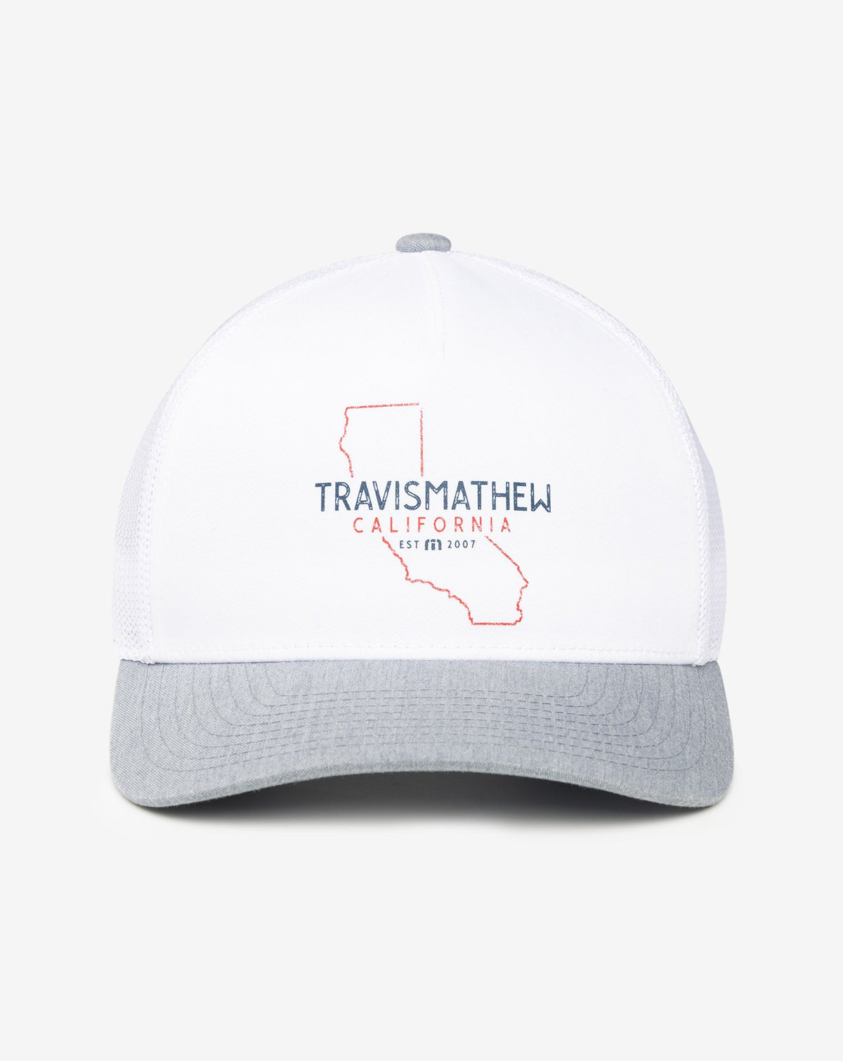Almost Weather Snapback Hat White | Travis Mathew