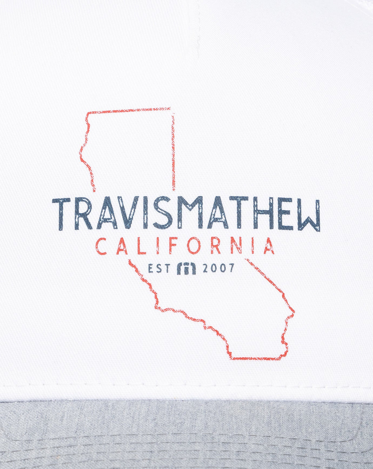 Almost Weather Snapback Hat White | Travis Mathew