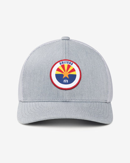 Prickly Pear Snapback Hat Heather Grey | Travis Mathew
