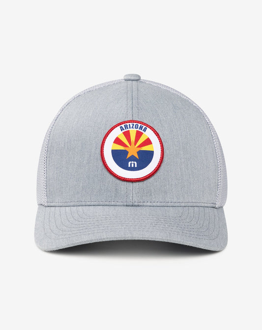 Prickly Pear Snapback Hat Heather Grey | Travis Mathew