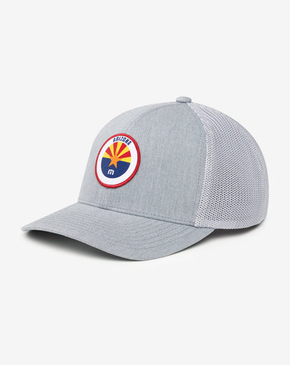 Prickly Pear Snapback Hat Heather Grey | Travis Mathew
