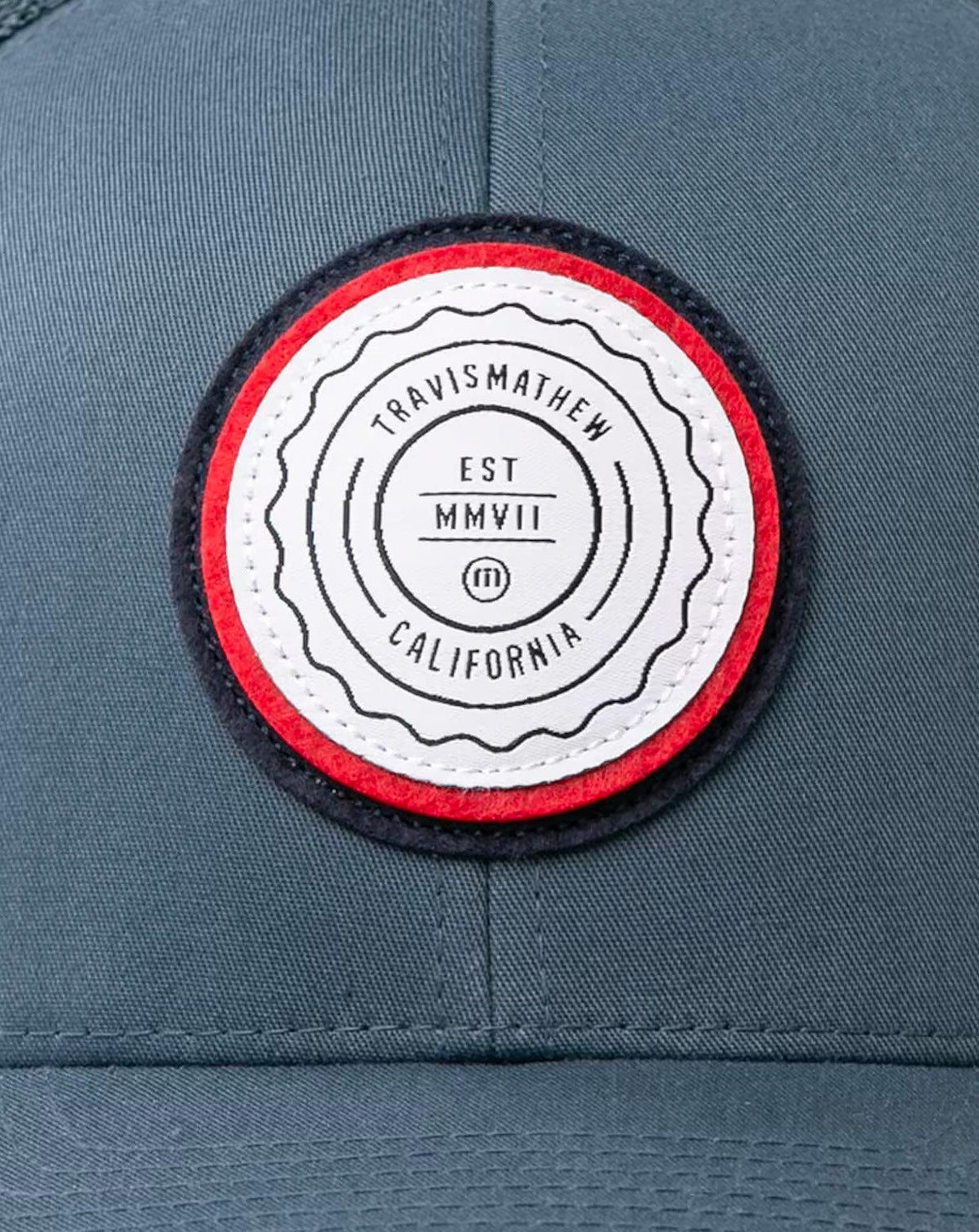 The Patch Snapback Hat Dark Blue | Travis Mathew