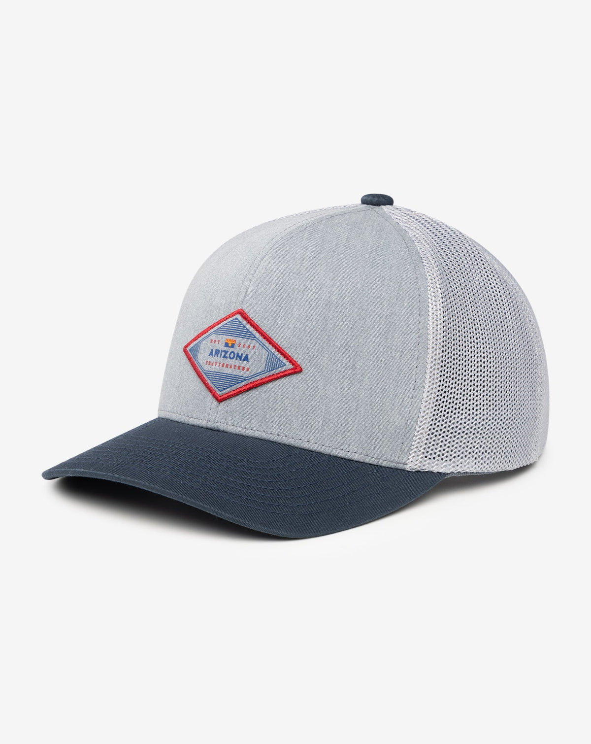 Bellville Az Snapback Hat Heather Grey | Travis Mathew