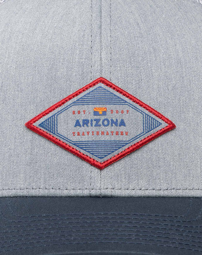 Bellville Az Snapback Hat Heather Grey | Travis Mathew
