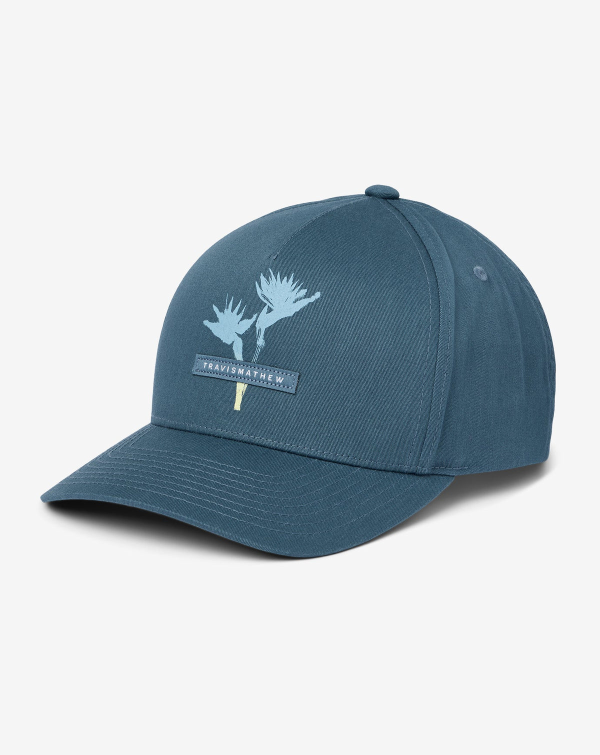 Change Of Topic Snapback Hat Dark Teal | Travis Mathew
