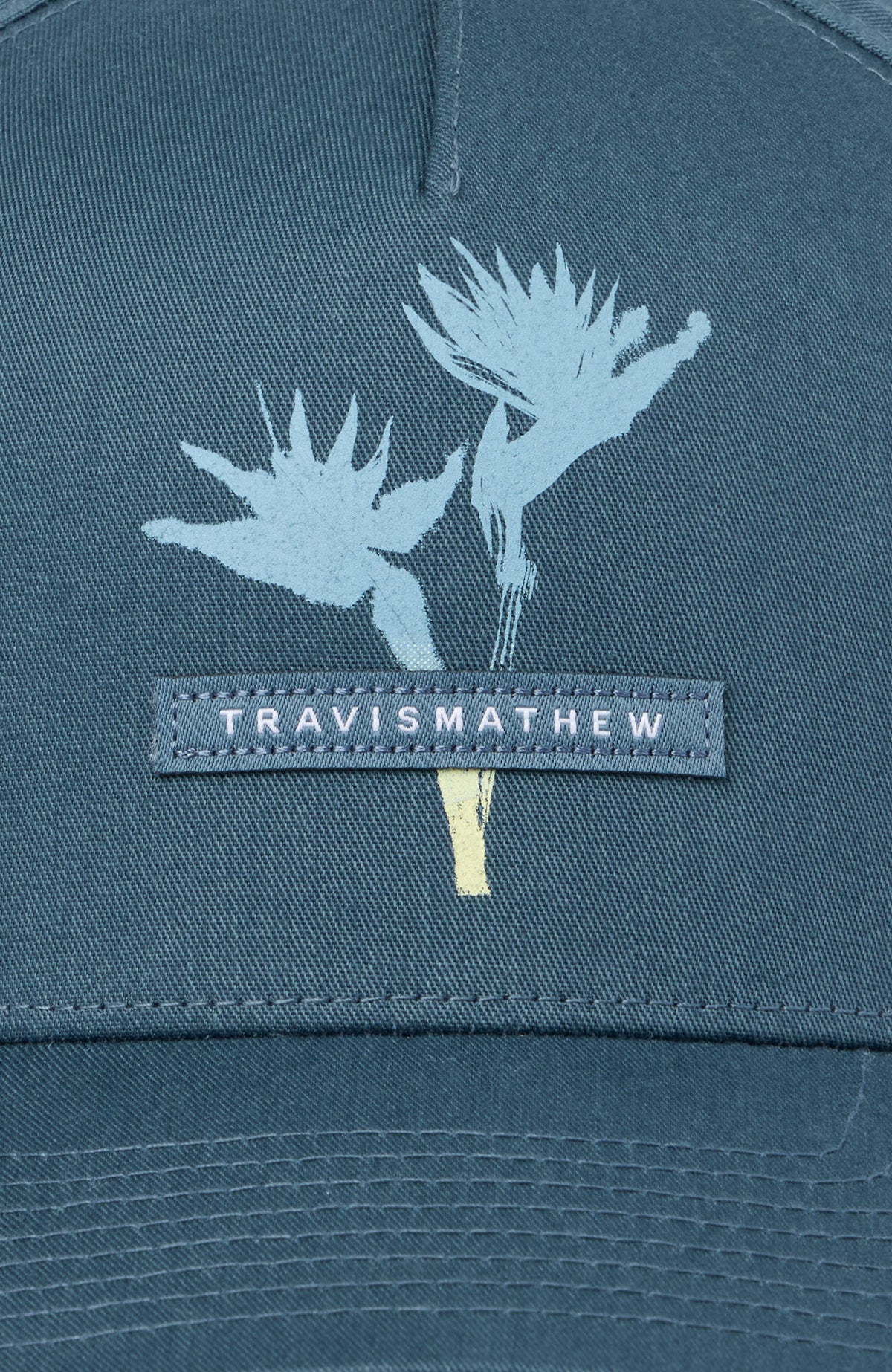 Change Of Topic Snapback Hat Dark Teal | Travis Mathew