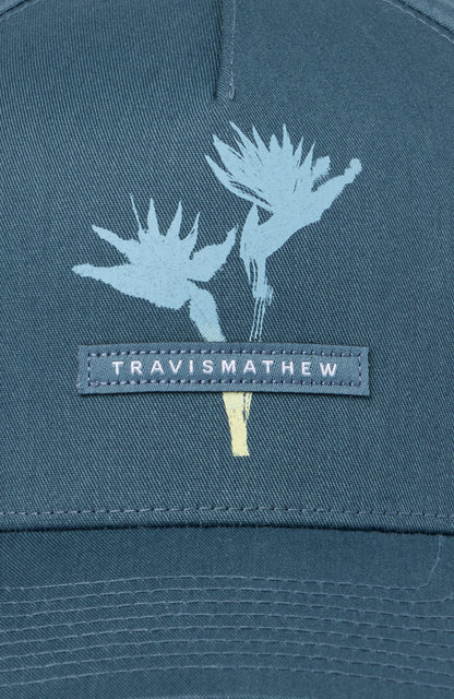 Change Of Topic Snapback Hat Dark Teal | Travis Mathew