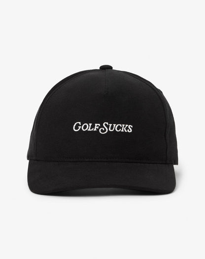 Golf Sucks Snapback Hat Black | Travis Mathew
