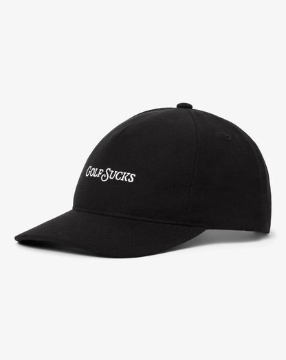 Golf Sucks Snapback Hat Black | Travis Mathew