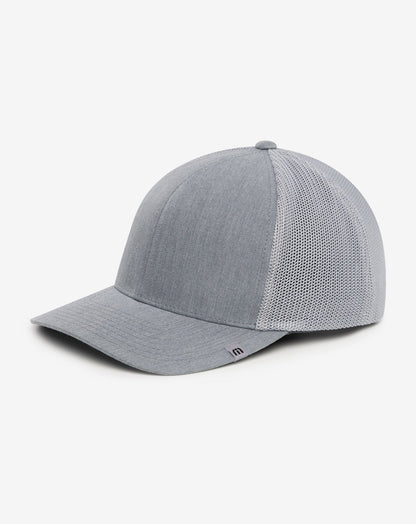 Widder 2.0 Snapback Hat Heather Grey | Travis Mathew