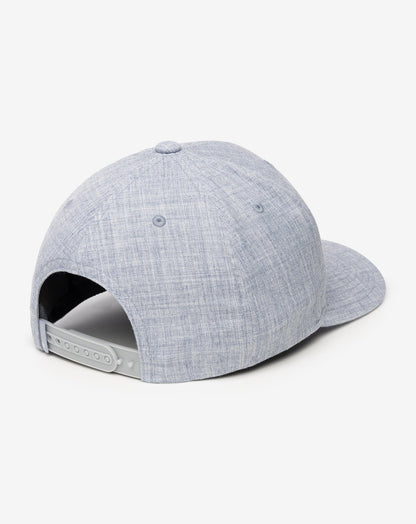 Rockdale Snapback Hat Heather Light Blue | Travis Mathew