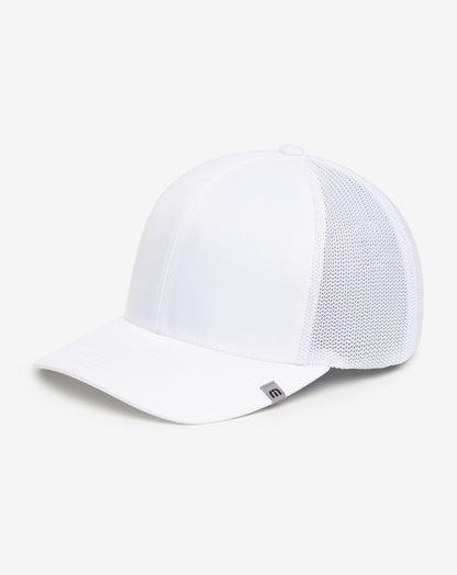 Widder 2.0 Snapback Hat White | Travis Mathew