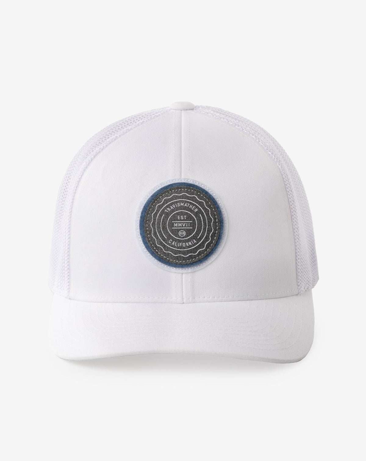 The Patch Snapback Hat White | Travis Mathew