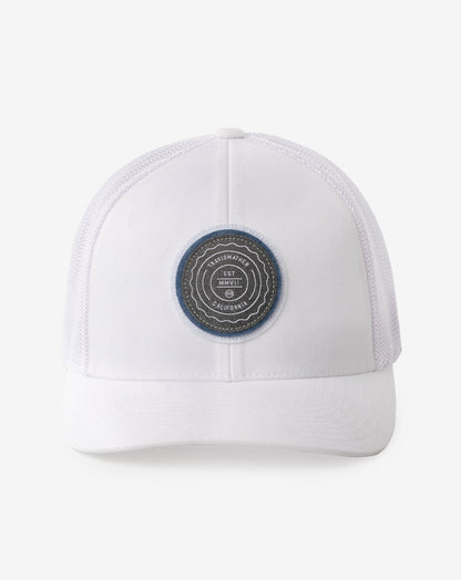 The Patch Snapback Hat White | Travis Mathew