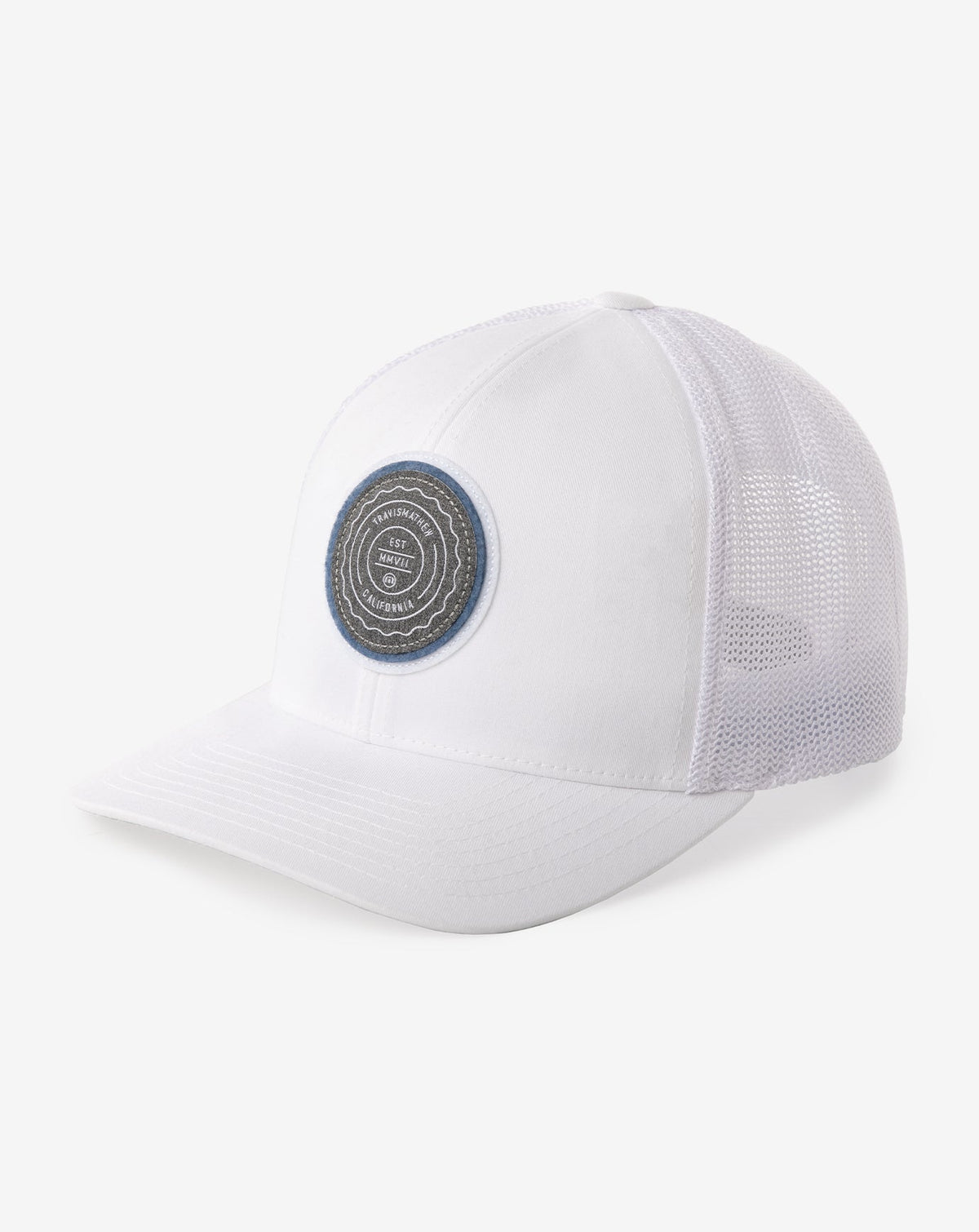 The Patch Snapback Hat White | Travis Mathew