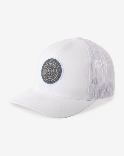 The Patch Snapback Hat White | Travis Mathew