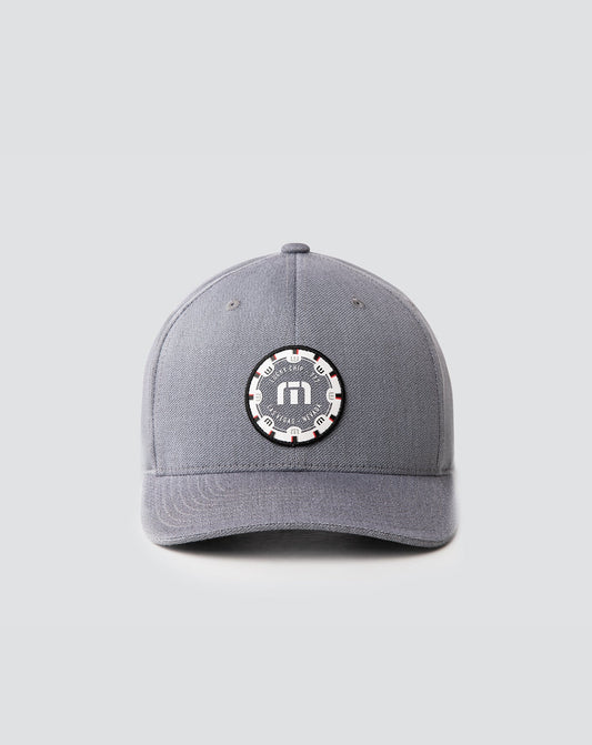 Gambler Snapback Hat Heather Quiet Shade | Travis Mathew