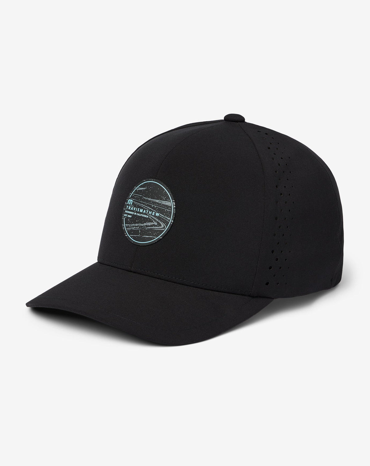 Long Journey Snapback Hat Black | Travis Mathew