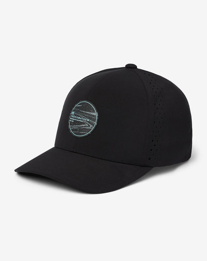 Long Journey Snapback Hat Black | Travis Mathew
