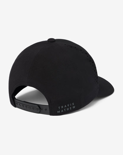 Long Journey Snapback Hat Black | Travis Mathew